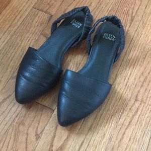 Eileen Fisher Tula leather sling back